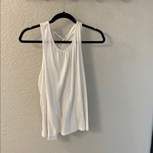 White tank top